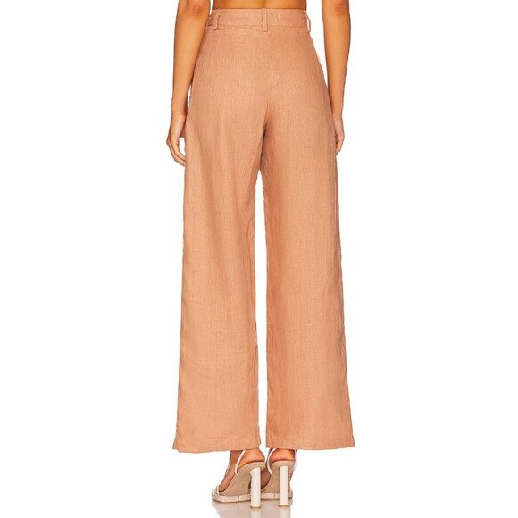 FAITHFULL THE BRAND Women's El Toro Pant Size S In Hazelnut - Picture 3 of 13